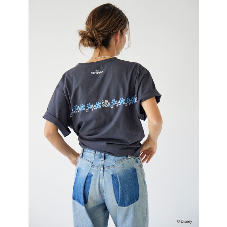 スティッチデザインプリントTee | Ungrid | 詳細画像4 