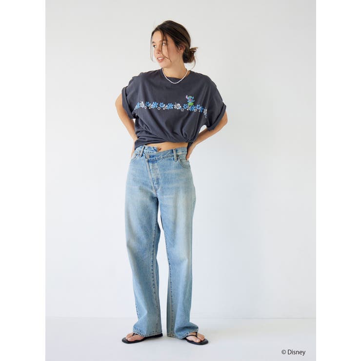 スティッチデザインプリントTee | Ungrid | 詳細画像8 