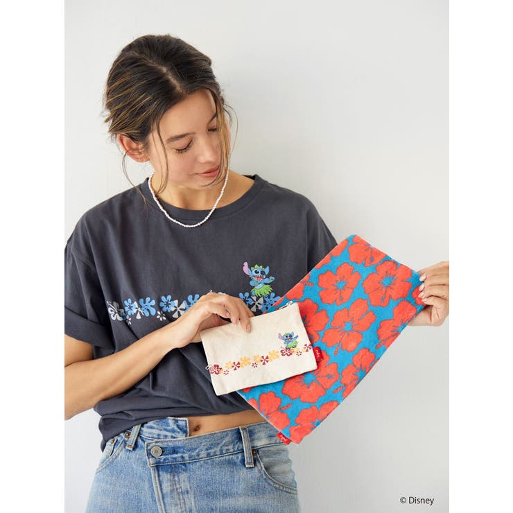 スティッチデザインプリントTee | Ungrid | 詳細画像9 