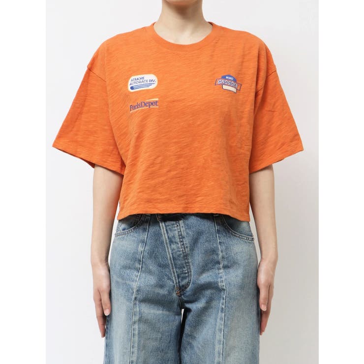 エンブロイダリーダメージロゴTee[品番：MKSW0064408]｜Ungrid（アン