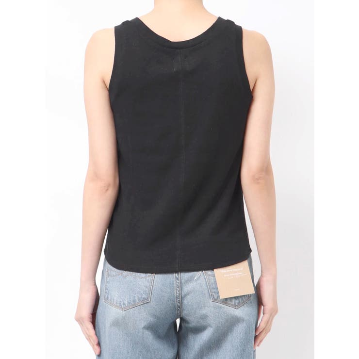 リネン混タンクトップ | Ungrid | 詳細画像19 