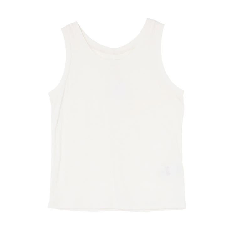 リネン混タンクトップ | Ungrid | 詳細画像28 