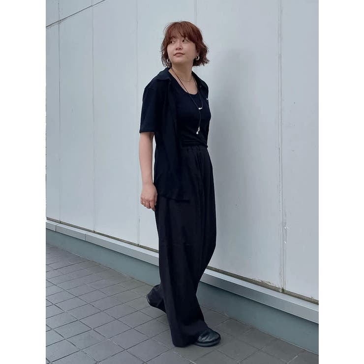 リネン混タンクトップ | Ungrid | 詳細画像6 