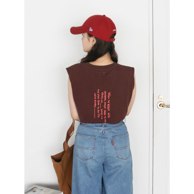 カラーエンブロイダリータンクトップ | Ungrid | 詳細画像12 