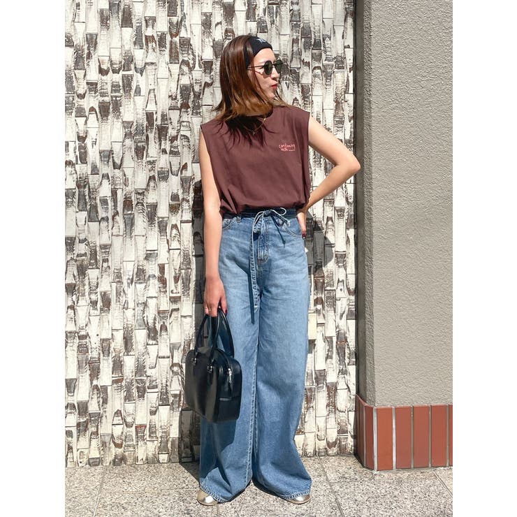 カラーエンブロイダリータンクトップ | Ungrid | 詳細画像18 