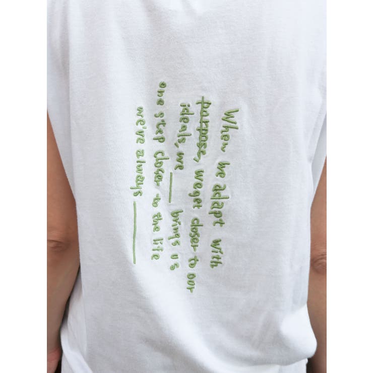 カラーエンブロイダリータンクトップ | Ungrid | 詳細画像21 