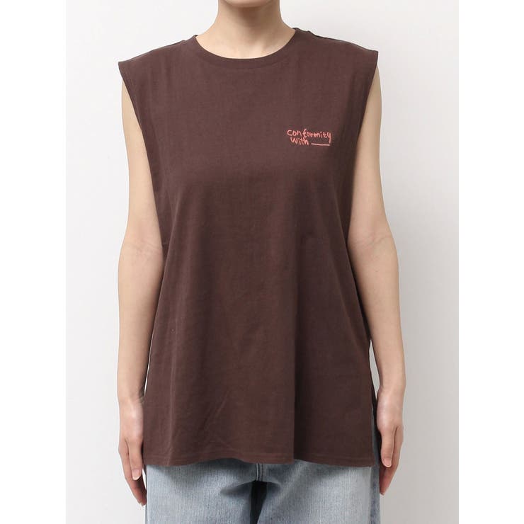 カラーエンブロイダリータンクトップ | Ungrid | 詳細画像23 