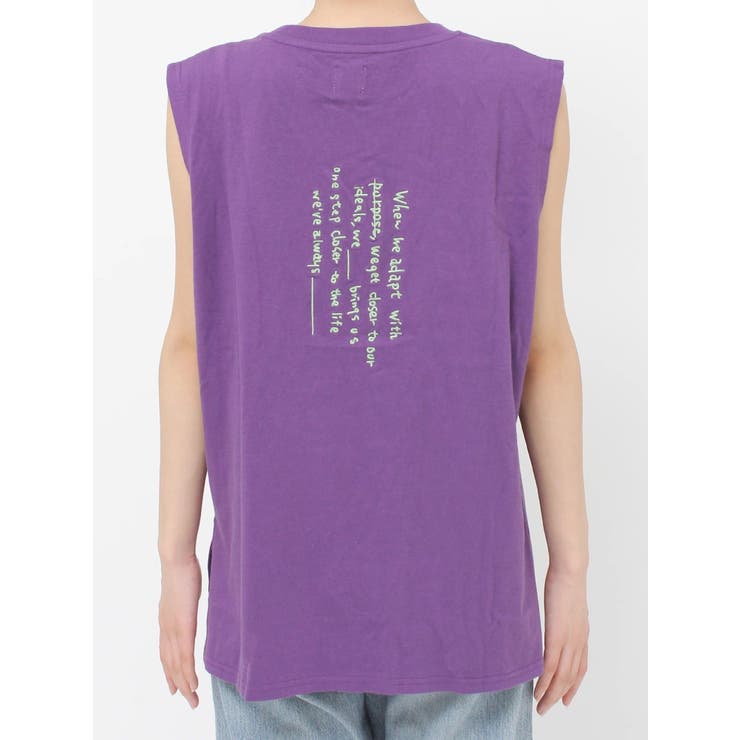 カラーエンブロイダリータンクトップ | Ungrid | 詳細画像31 