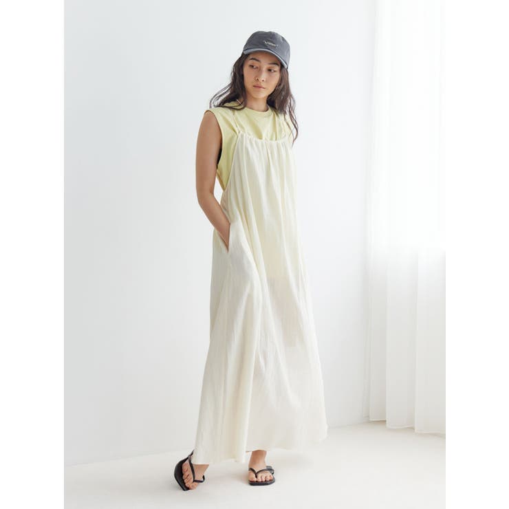 カラーエンブロイダリータンクトップ | Ungrid | 詳細画像5 