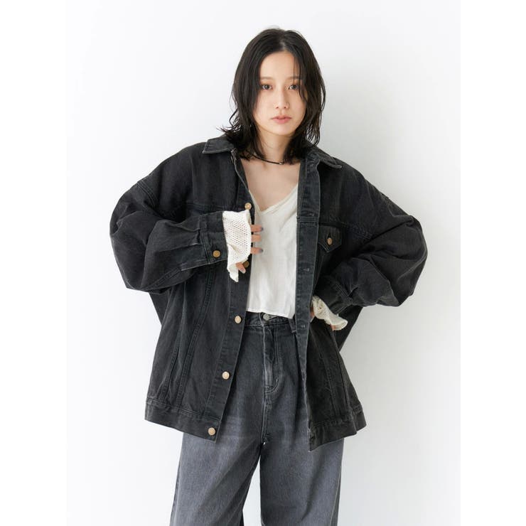 ビッグシルエットデニムジャケット | Ungrid | 詳細画像22 