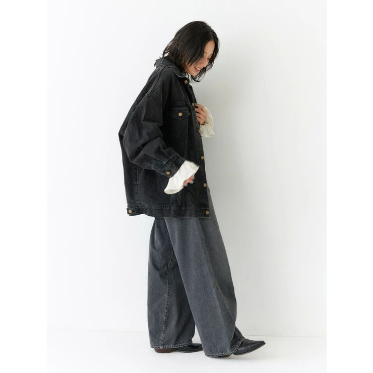 ビッグシルエットデニムジャケット | Ungrid | 詳細画像24 