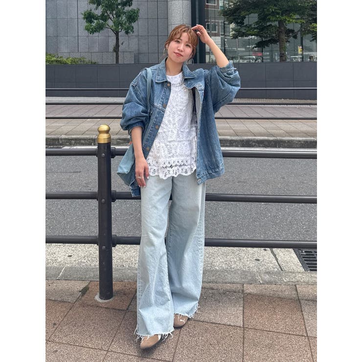 ビッグシルエットデニムジャケット | Ungrid | 詳細画像42 