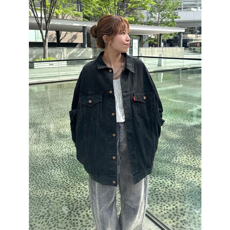 ビッグシルエットデニムジャケット | Ungrid | 詳細画像43 