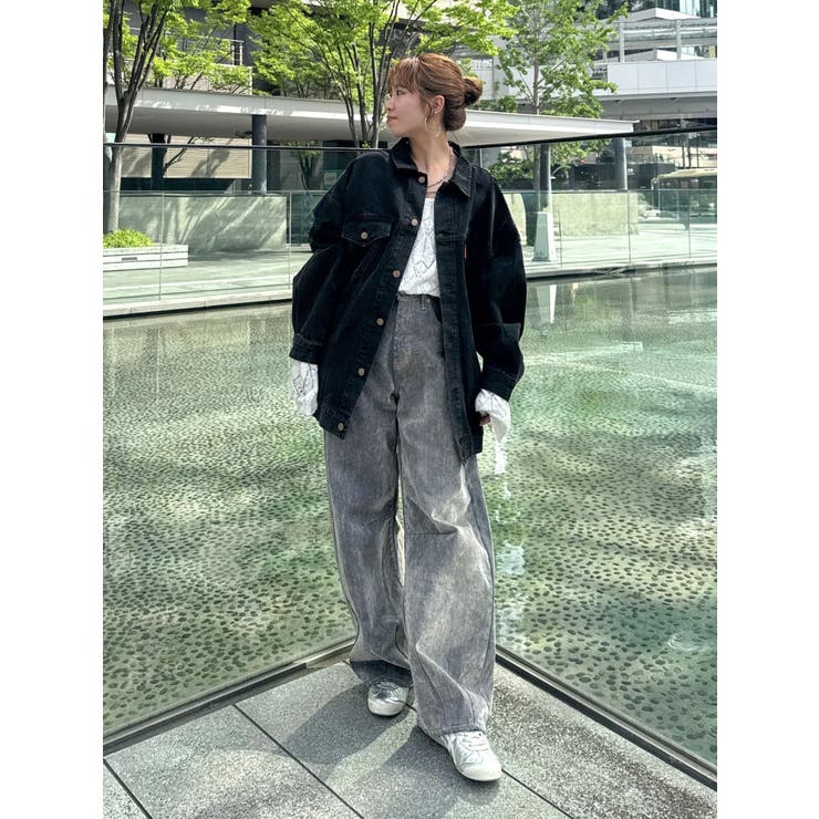 ビッグシルエットデニムジャケット | Ungrid | 詳細画像44 