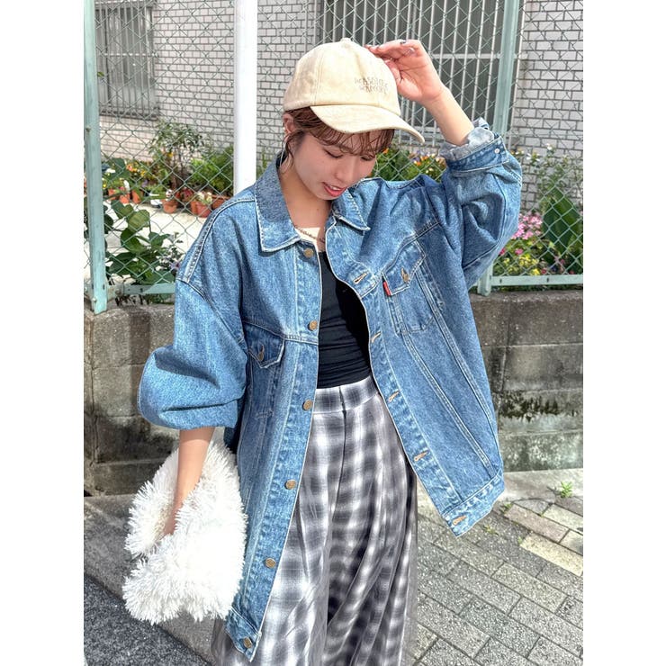 ビッグシルエットデニムジャケット | Ungrid | 詳細画像45 