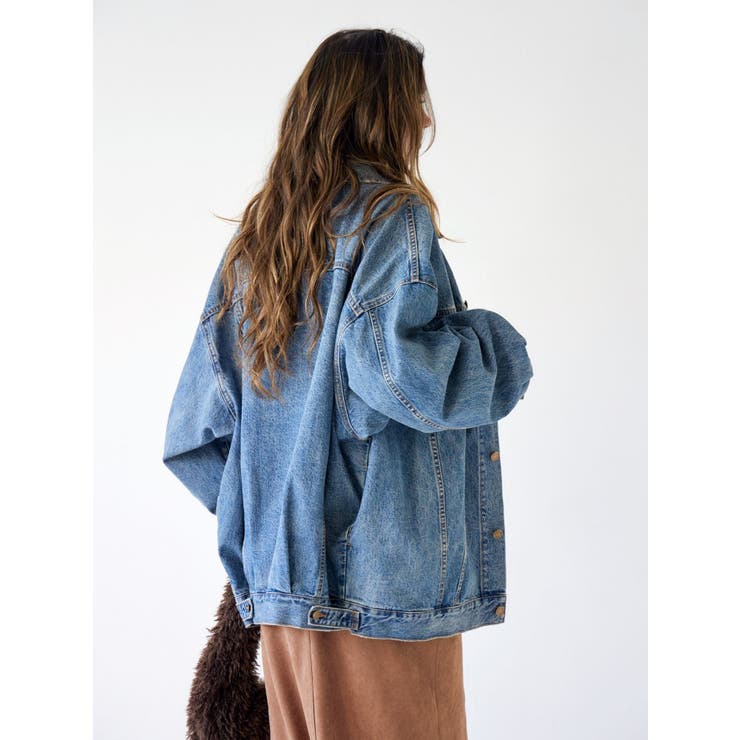 ビッグシルエットデニムジャケット | Ungrid | 詳細画像9 