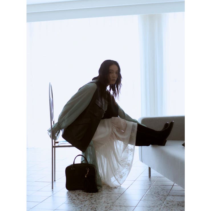 フェイクレザーベスト | Ungrid | 詳細画像4