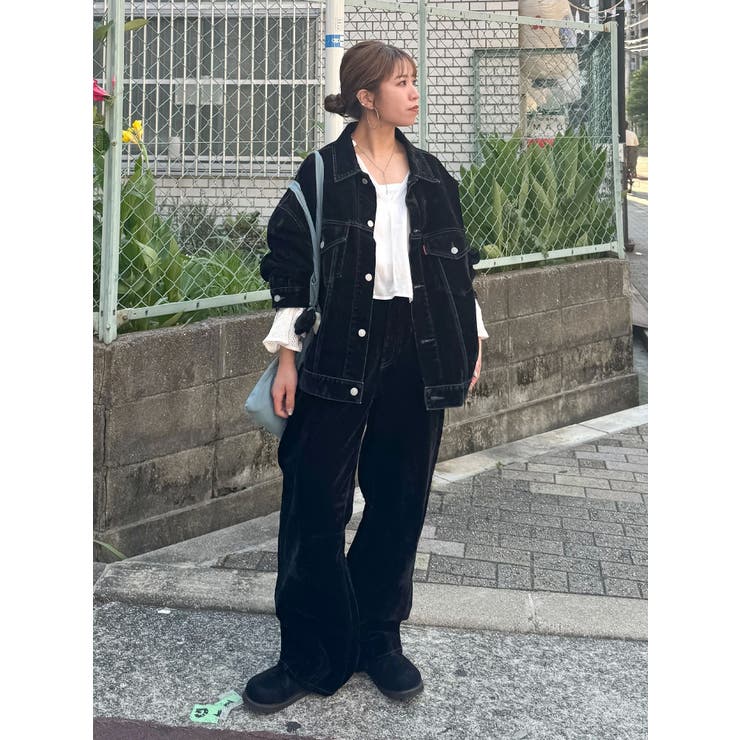 フロッキー起毛デニムジャケット[品番：MKSW0065204]｜Ungrid