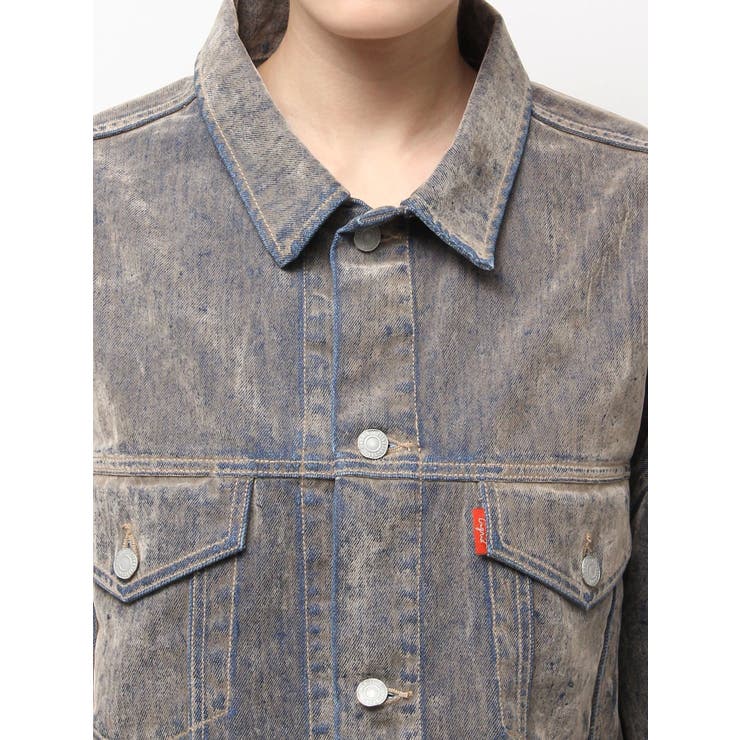 フロッキー起毛デニムジャケット[品番：MKSW0065204]｜Ungrid（アン