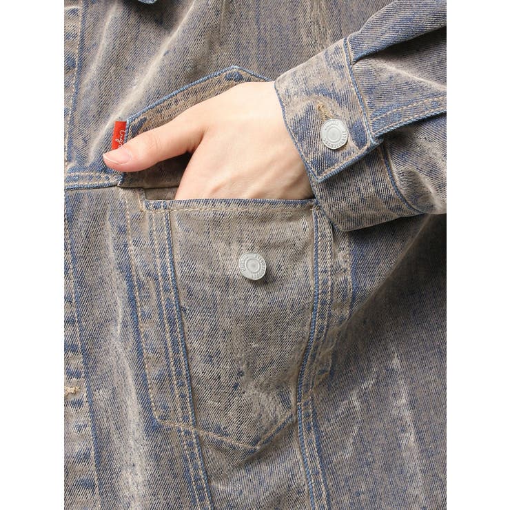 フロッキー起毛デニムジャケット[品番：MKSW0065204]｜Ungrid（アン