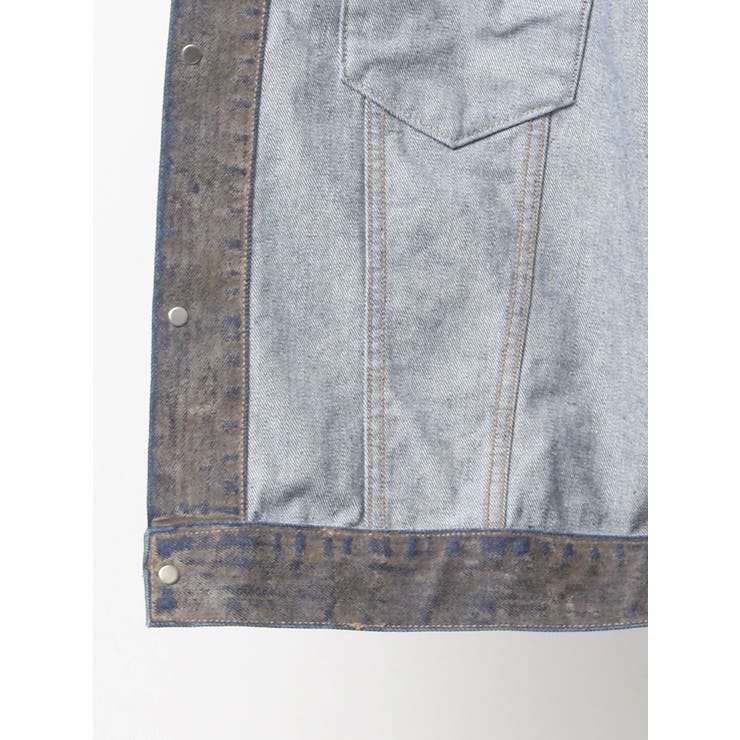 フロッキー起毛デニムジャケット[品番：MKSW0065204]｜Ungrid（アン