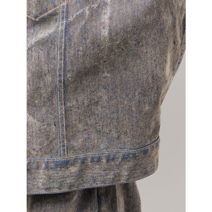 フロッキー起毛デニムジャケット[品番：MKSW0065204]｜Ungrid（アン