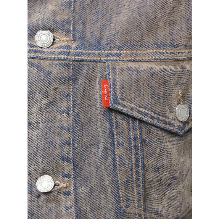 フロッキー起毛デニムジャケット[品番：MKSW0065204]｜Ungrid（アン