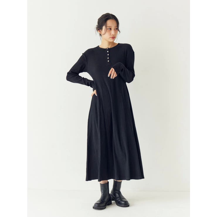 ニットレイヤードワンピース[品番：MKSW0066763]｜Ungrid（アン