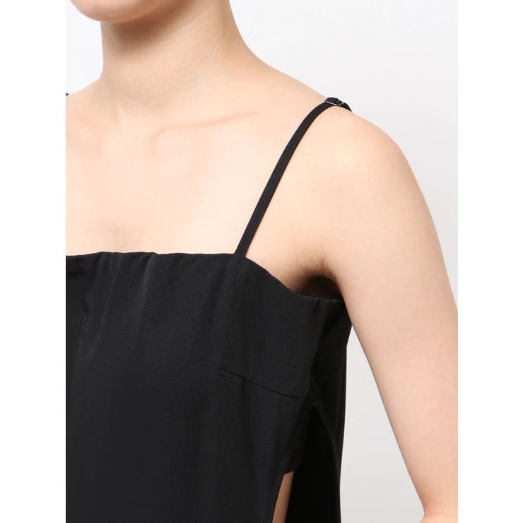 【Htage】サイドオープンベアトップコンビネゾン | Ungrid | 詳細画像10 