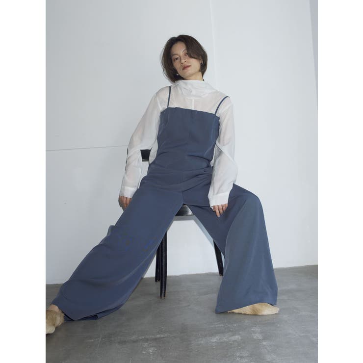 【Htage】サイドオープンベアトップコンビネゾン | Ungrid | 詳細画像2 