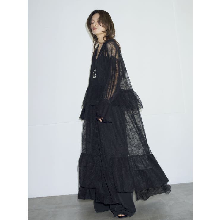 【Htage】サイドオープンベアトップコンビネゾン | Ungrid | 詳細画像5 