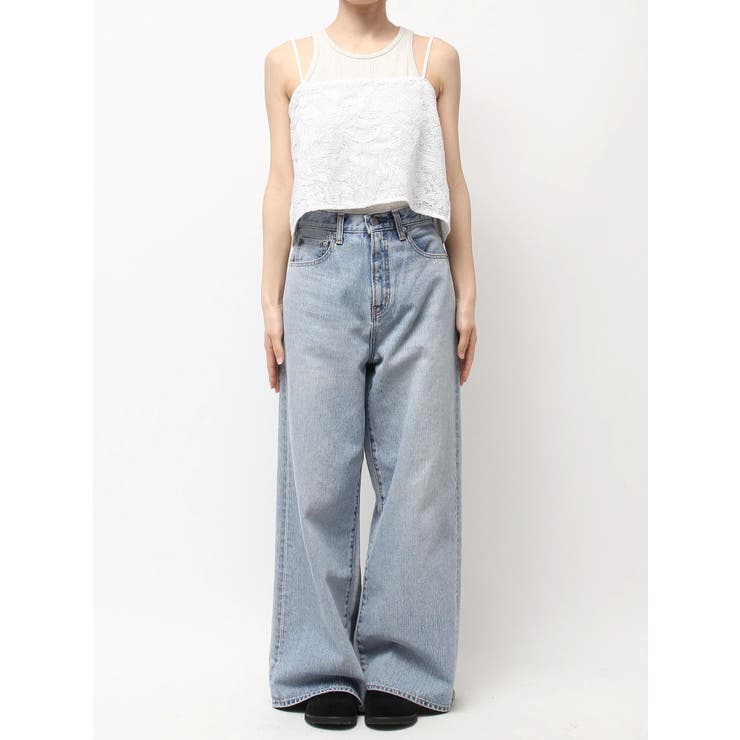 テープ刺繍キャミソール | Ungrid | 詳細画像22 