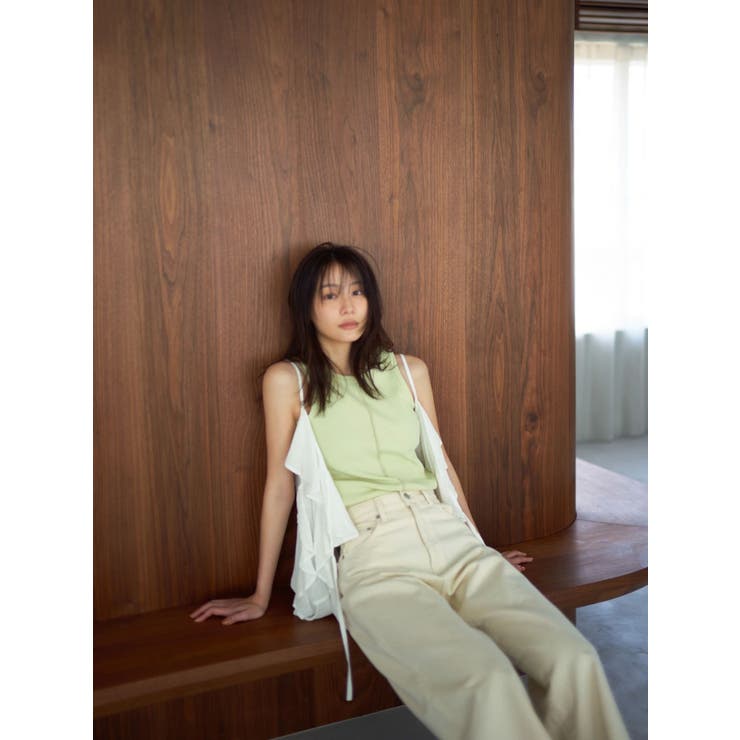 コットンフリルキャミ | Ungrid | 詳細画像1 