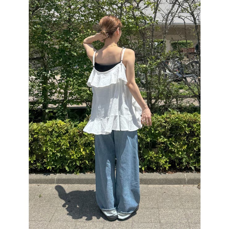 コットンフリルキャミ | Ungrid | 詳細画像11 