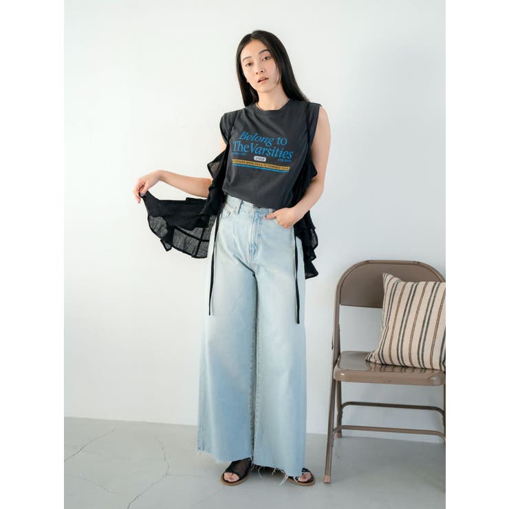 コットンフリルキャミ | Ungrid | 詳細画像16 