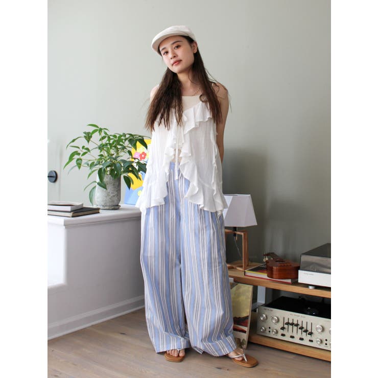 コットンフリルキャミ | Ungrid | 詳細画像24 