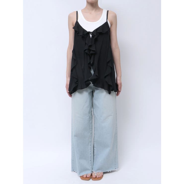 コットンフリルキャミ | Ungrid | 詳細画像36 