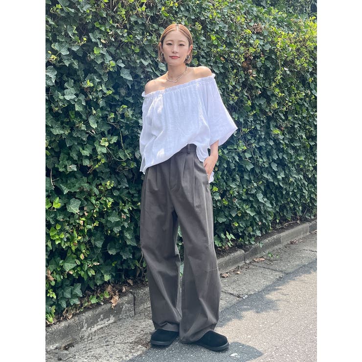 楊柳オフショルボリュームブラウス | Ungrid | 詳細画像11 