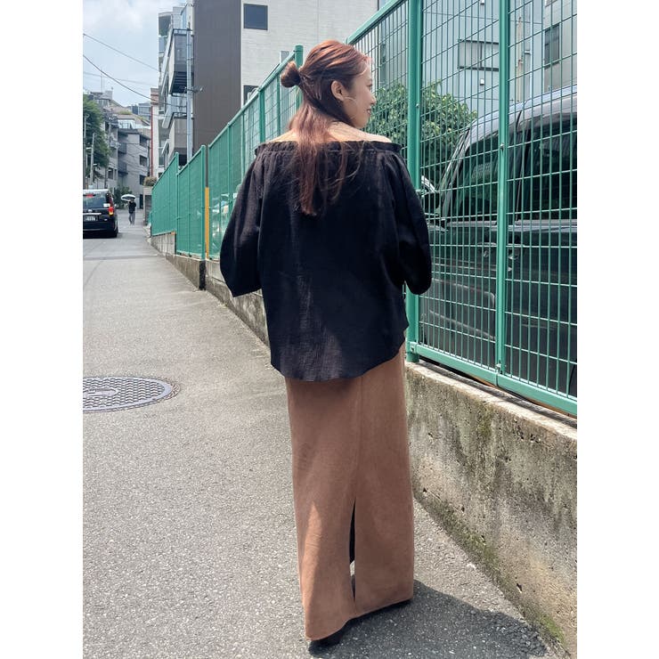 楊柳オフショルボリュームブラウス | Ungrid | 詳細画像28 