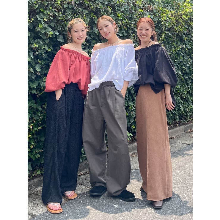 楊柳オフショルボリュームブラウス | Ungrid | 詳細画像29 