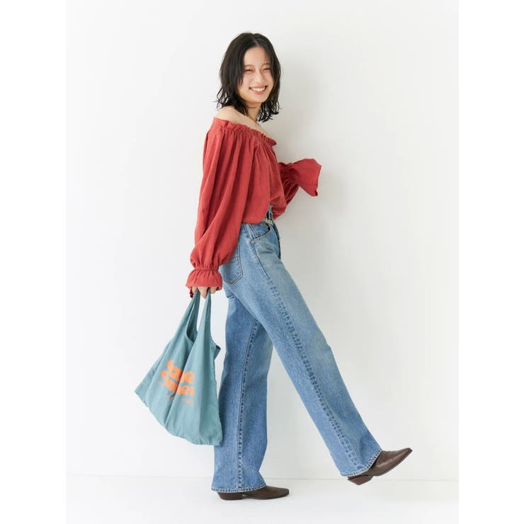 楊柳オフショルボリュームブラウス | Ungrid | 詳細画像7 