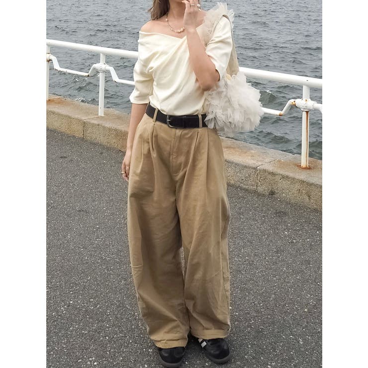 コクーンチノパンツ | Ungrid | 詳細画像2 