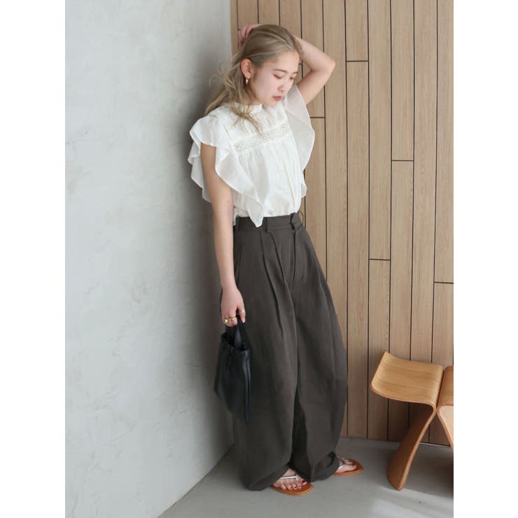 コクーンチノパンツ | Ungrid | 詳細画像8 