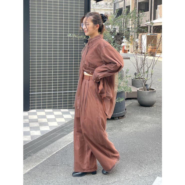 チュールドッキングタックパンツ | Ungrid | 詳細画像30 