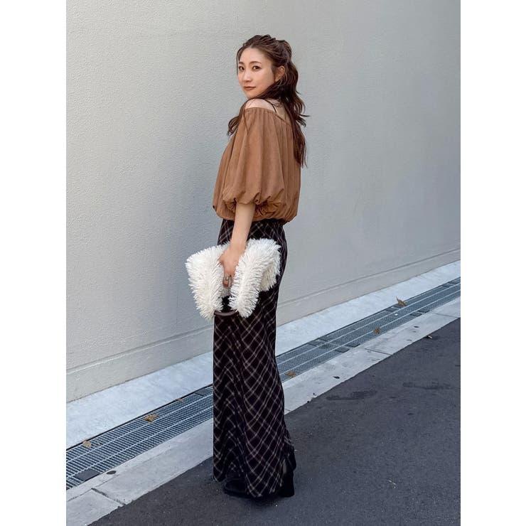 チェックアイラインスカート | Ungrid | 詳細画像20 