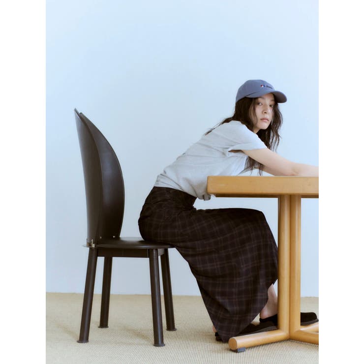 チェックアイラインスカート | Ungrid | 詳細画像3 