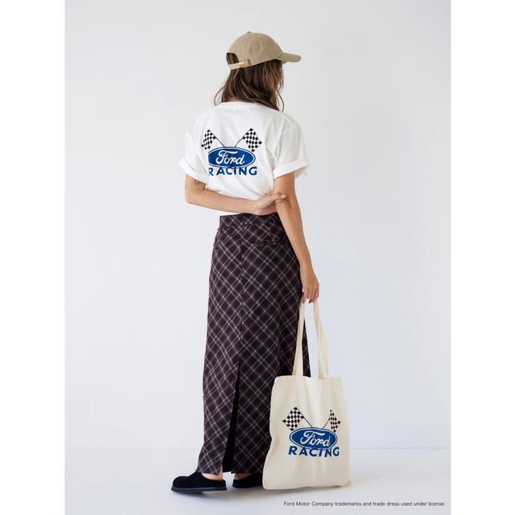 チェックアイラインスカート | Ungrid | 詳細画像8 