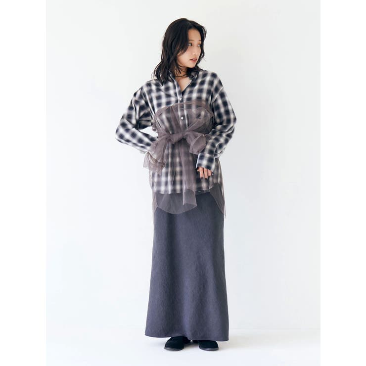 ピーチ起毛フィットスカート | Ungrid | 詳細画像23 