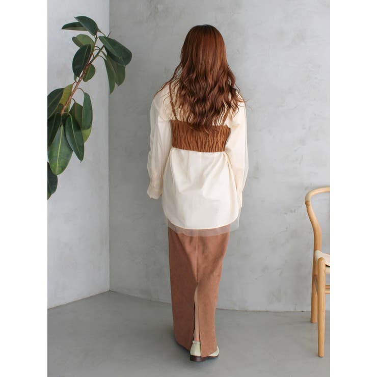 ピーチ起毛フィットスカート | Ungrid | 詳細画像32 