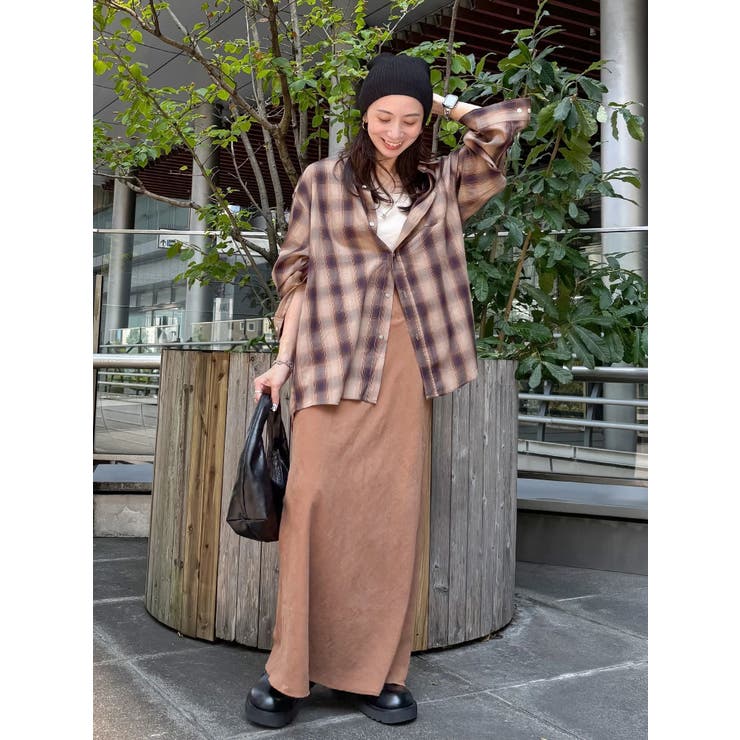 ピーチ起毛フィットスカート | Ungrid | 詳細画像33 